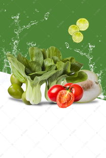 安全天然新鲜绿色有机蔬菜背景海报背景图片免费下载 千库网 